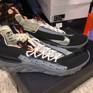 Mens Nike react Ispa Black Size 12